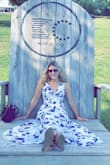 This dress is a summer head-turner! Wore this to a winery event and got several compliments. Super figure flattering and LOONNGG. I'm a taller gal, so having a dress I could wear 3" wedges with (and not look like I was waiting for a flood) was AWESOME. Major win! - Melissa S.