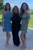 Didn't have a chance to try on much before the event; morning of in fact. Perfect fit...beautiful color and material!
Sophisticated look. Loved it; received many compliments. My sister is in the pretty Lulus green dress; also adorable and many compliments. - Abigale M.