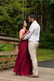 I purchased this dress for my couples/engagement photos for June! I have to say this dress was beautiful! It was easy to wear and extremely comfortable. I will be buying again from lulus in the future! 

Reviews from other individuals also helped me decide on this dress as there were so many great pictures. - Monika J.
