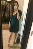 I love everything about this dress, from the color to the way it fits and flows. - Cara R.