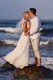 Decided to get married on my original date and needed a dress. This worked perfect for my beach wedding! - Shannon S.