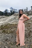 I loved this dress! I wore it for my friends wedding. Received so many compliments. This dress makes you feel so beautiful and confident. Love the flow to it. I want this dress in all colors!! Absolutely stunning! - Susy J.