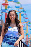 Wore this top to the beach! It's such a great summer staple! - Jeralyn H.