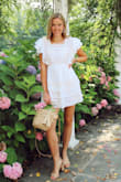 I am so obsessed with the dress. It is seriously the dress of this season! Clearly a lot of people like it because I can see it keeps going in and out of stock - but check back if they don't have your size because they are restocking it every couple of days!! - Anne C.