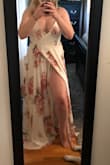 LOVE IT! At first I didn't know how to wrap it and it made me look frumpy, but once I figured it out it looked AMAZING! Very flattering. I cannot wait to wear for my 5 year wedding anniversary photo shoot! - Kayla E.