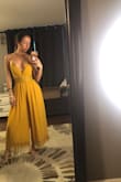 I'm literally obsessed with this jumpsuit and I wish they had another colors, I had to completely undo the straps and almost my nipple show because the torso is a bit short. If they lengthen the torso by 1 inch I would literally be promoting this piece everywhere. I'm literally obsessed with this jumpsuit and I wish they had another colors, I had to completely undo the straps and almost my nipple show because the torso is a bit short. If they lengthen the torso by 1 inch I would literally be promoting this piece everywhere. - Chelsea F.