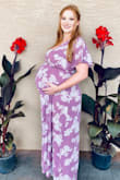 Ordered this dress last minute to wear to my baby shower and it came in so quick and fit absolutely perfect! - Sierra I.