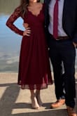 Every maxi dress I've gotten from Lulus I've ended up having to have hemmed. I wish there were different length options. I turned this more into a midi dress and it turned out well. - Zoey M.