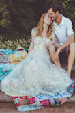 I'm a tall girl and I'm always worried about strapless dresses falling down or not being long enough. This dress hugged me like a dream and was even long on my tall-self! Mind blowing. It was comfortable, dreamy, flowy, just such a beautifully made dress. Highly recommend. - Kathryn O.
