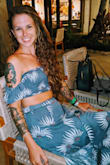 I wore this on a vacation in the keys and loved it! It was a little large in the skirt but I am petite and typically have to alter clothes. - Jessica A.