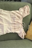 It was see-through and we had more than one option, it's a nice dress though. Just not for me. - Norah P.