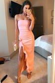 In love with this dress and the color! Wore it to a summer wedding and it was so perfect, got so many compliments. The XS fit me perfectly. - Tiffany M.