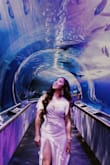 I bought and wore this dress for my birthday. Super comfortable and has a thick lining (no need to worry about it being see through). This dress is romantic, flowy, and elegant! - Jeralyn H.