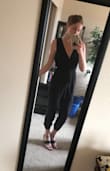 Bought this for my winter college graduation but also wear in the summer in the mean time! Can dress it up or down. I was worried about the length because I'm so tall but this leg style looks okay when it's a bit on the shorter side and it's still not even too short. - Taylor G.