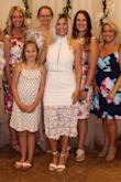 I absolutely loved this dress from the moment I tried it on! I wore this to my garden themed bridal shower and got compliments all day on this dress. I loved how it accented every curve! For being someone who normally wouldn't order a "tight" fitted dress, and had to unzip it to drive because it was hard to bend over in, there was nothing I would have changed about it. LOVED IT! - Cassie E.