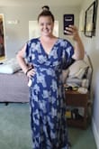Amazing fit that can adjust with you (wrap dress means you can tighten or loosen as needed). Flows beautifully, fabric is light and airy. Can't wait to wear this to a family wedding next week! I may have bought in two different colors cause I love it so much :) - Shannon G.