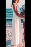 This dress was absolutely perfect. The quality was great and it was long enough for me. Usually "long dresses" end around my ankles but not this one :) - Megan W.