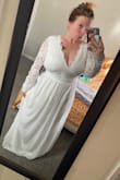 Obviously needs to be hemmed but I'm very short !! - Alexis B.
