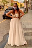 I LOVE this set. Wore it for my pandemic bachelorette party and got soo many compliments. It was so flattering and so comfortable, and I felt like such a trendy hottie! - Kayla