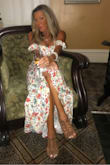 Both men and women complemented me on this dress, I wore it wine tasting, perfect for summer events, easy with wedges or even a flat - Susan M.