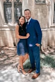 I purchased this dress for my friends wedding and got so many compliments! The fit and length were perfect! It hugged my waist in all the right places. I felt classy but sexy at the same time. I would recommend this dress to anyone! - Rylee C.