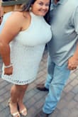 I'm really short and busty so it's hard for me to find dresses. This dress to my surprise fit perfectly. I could sit or dance in the dress, it was comfortable all night! I wore it to my rehearsal dinner and Again just to exit my wedding! - Jamie L.