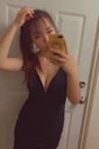 Exactly the kind of bodycon i was looking for. The deep V cut makes the dress look super both elegant and sexy. Fits extremely well and the v cut has a wire underneath to maintain the shape!! I think it'll look extremely fitting for girls with bigger busts. - Sammy W.