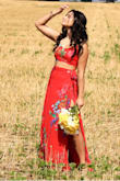 I ordered this dress for my daughter to take some pictures in.  It is so beautiful and flows so nicely. - Leah G.