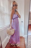 This coverup is so pretty! I love the pattern! Super lightweight and flowy! Can be dressed up too! - Jean M.