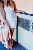Loved this dress - worked perfect for my bachelorette party! I ordered a Large, was big in the top but wouldn't have sized down! - Lauren