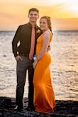 I love love love this dress. It fit perfectly. I did not have to hem the bottom or adjust the straps. It was amazing and I got so many compliments. This dress also photographs beautifully! - Victoria C.