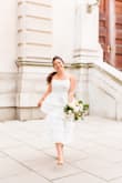 Okay so everyone is eloping now, right? This dress is literally perfect for a cute and unique little midi elopement fit! It added the perfect amount of charm to the photos and was so fun to see spin around! - Brooke J.