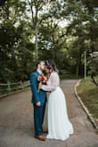 This dress was amazing for my backyard wedding during coronavirus. Everyone was talking about my dress. It runs a little to large on my waist, I would order a smaller size if I had more time back. - Anne L.