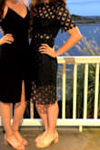 LOVE this dress! Perfect addition to your closet - I've worn it two three weddings (spring, summer, and fall) and received so many compliments. I'm tall, almost 6'0" with heels, and love where it hits me below the knee. Super flattering and comfortable! - Erin P.