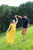 This dress was just as gorgeous on as it is in pictures! The material is so comfortable. 10/10 would recommend this dress - Haley B.