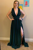 I am normally a medium in everything else but bought the small and it fits perfectly other than it being super long on this short girl. I was a little uncomfortable with being so exposed (I bought this for a conservative wedding) and decided to return it. It is a great quality and I wish that I had some excuse to keep it. - Teya V.