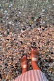 My go to summer sandals. Can dress up or down- just so cute! And BEYOND comfortable. - Jamella A.
