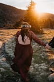 The sleeves were a bit loose so i had them taken in. Other than that this dress was amazing for my engagement photos! - Jessica P.