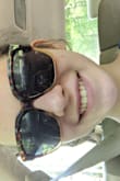 I love big sunglasses and these are perfect for what I was looking for. They fit pretty snug so if you have a wider face these probably won't work for you. Quality seems really good. - Dalia T.