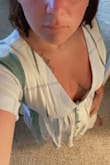 I do like this dress a lot, but much like the other reviews, I feel like it's just a little too big where the neck opening is - one more button and it would have been perfect. Super cute though, very comfortable so I'll probably keep it and pin up the top. - Ashlee P.
