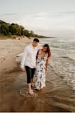 I used this dress for my engagement pictures and I am obsessed with how beautiful it looked! the bust portion is a bit large but I made it work. - Jennifer A.