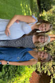 This dress was soooo cute for my baby shower!! Only bummer was that I thought it was just the elastic back that I could squeeze into (8 mo pregnant), but there's also a zipper so that was somewhat challenging. Got so many compliments and it didn'r show my sweat too bad during a 103 heat index outdoor shower! Length was cute with little wedges - Anne D.