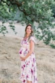 This dress is beautiful!!
So comfy and it fit great for my maternity shoot :) - Paola C.