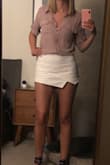 I love this top! The color is beautiful, the fit is great, and it can be dressed down with a pair of shorts or dressed up with a skirt. It's very versatile and it's quickly become my favorite shirt. I wore it recently with a Lulus skort and it's my new favorite outfit. The only downside (very very minor) is that the threads get stuck in the buttons sometimes. It's not the *highest* quality so I've had to rip the threads a few times to get the buttons out, but I would buy this top again in a heartbeat. - Joslyn B.