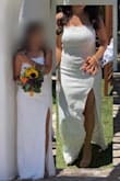 This dress was perfect for my summer courthouse wedding. It's flattering and good quality. I got many compliments. I wasn't sure about ordering it because of my body type but I fell in love with it once I tried it on. I'm short so it was a little bit long but it worked great for me anyway. The only thing I would like to mention is that I ordered 1 day shipping and it actually got delayed and was delivered one day later. Good thing I still had a day till my wedding and it got here on time, otherwise it would had been horrible to not have a dress for my big day. Maybe it was UPS fault and not Lulus, but I thought it was important to mention so the other girls can be aware that it can happen. - Priscila C.