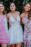 I got it for my wedding reception and I couldn't be happier with it. It's a little big, I normally use M or size 6/8 on dresses. I end up exchanging and getting a small one and it was perfect. - Amanda T.