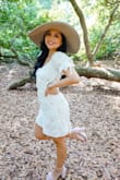 I'm a petite girl but I love this dress! I'm normally an XS and that's what I got. I could fill it out better but still love the way it fit. - Melissa G.