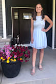 What a gorgeous dress. Well made, fits true to size! My daughter wore this for confirmation and she got so many compliments! - Karen B.