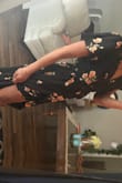 Love this dress... Love every Lulus purchase! This dress fits me perfectly in the breast area which is very hard to find when you're a 36A! The back cutout is gorgeous and give the dress a "sexy" yet still "mommy appropriate" look. Love it! OKAY Lulus... why in the world do all my uploads come in sideways with no option to flip or edit? Also... won't let me crop the full picture (I'm uploading photos from my iPhone taken by my iPhone)? Sorry all, but very cute dress! - Katrina C.