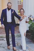 Stunning. I love everything about this dress. Wore it for our elopement and it photographs beautifully. Material and cut are stunning for the price. The classic detail was exactly what I was looking for! - Trayce M.